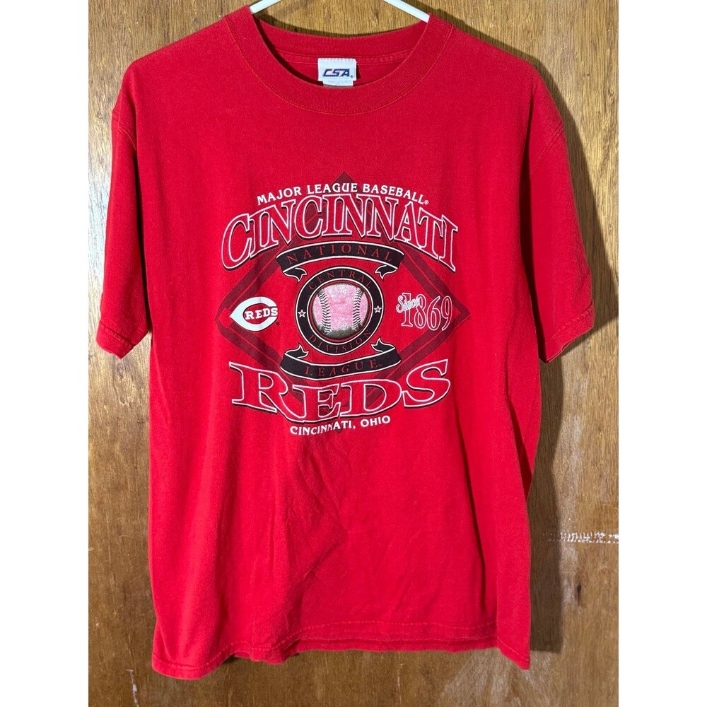 Vintage Cincinnati Reds MLB Baseball‎ National League Shirt Large L
